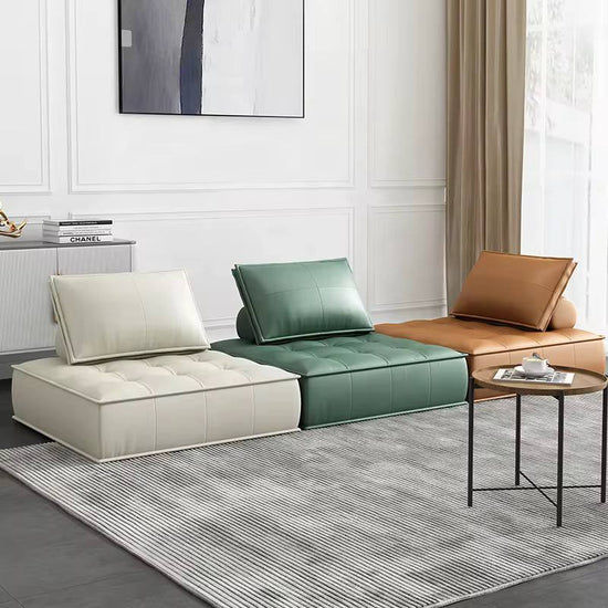 Drift Modular Sofa – Luxury Leather Sectional Sofa for Living Room