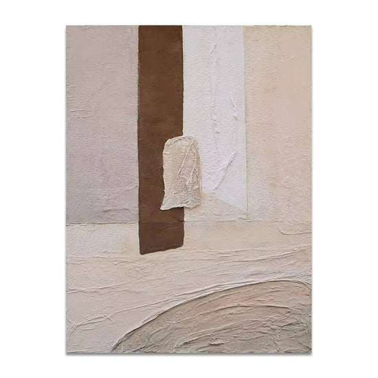 Laurel Textured Wall Art – Large Abstract Canvas for Living Room